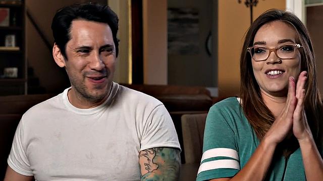 18yo brown-haired babe in pantyhose dominated & pounded in gloves