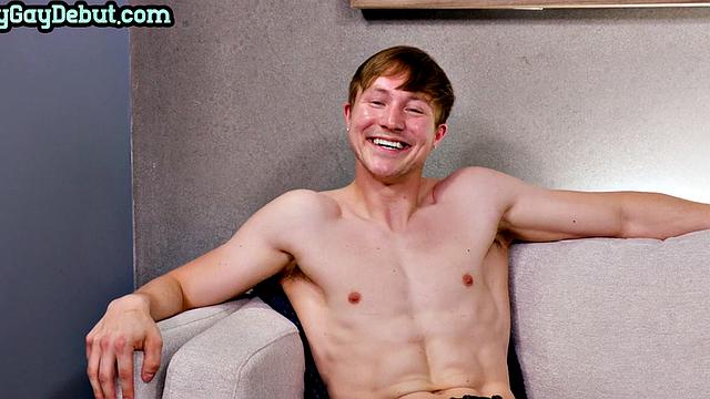 Amateur debut stud jerks hard after casting