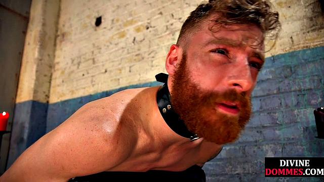 Госпожа жёстко связывает неудачника и заставляет обожать её ноги до изнеможения!