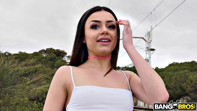 Anal In Public Makes Her Squirt