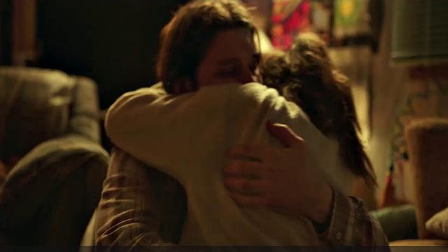 Brunette bombshell Margaret Qualley enjoys outdoor kissing and topless sex in smiley indoor video