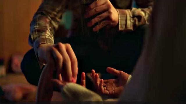 Brunette bombshell Margaret Qualley enjoys outdoor kissing and topless sex in smiley indoor video