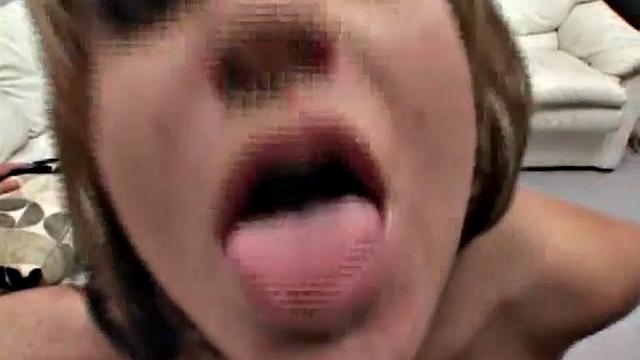 Rough teen takes cock in her ass