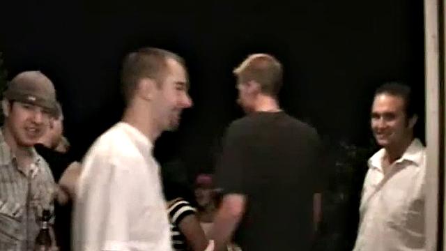 Coed gets fucked in her tight pussy at wild party