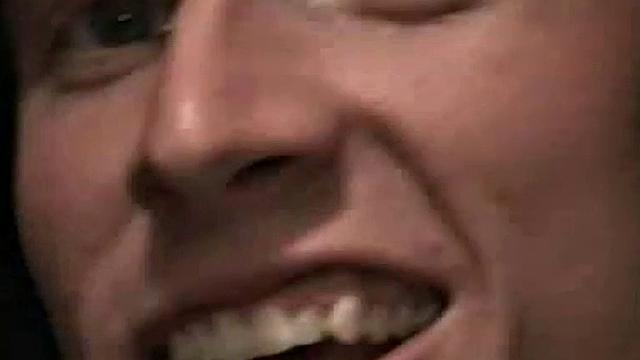 Coed gets fucked in her tight pussy at wild party