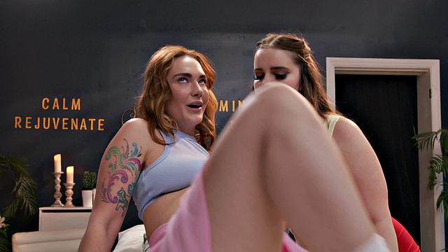 ADULT TIME - Pregnant Siri Dahl FUCKED & FILLED WHILE Cuckquean Wife Codi Vore Watches