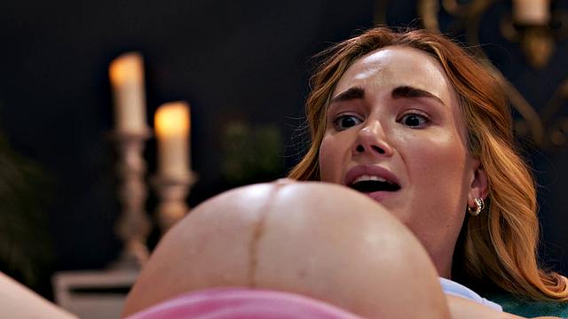 ADULT TIME - Pregnant Siri Dahl FUCKED & FILLED WHILE Cuckquean Wife Codi Vore Watches