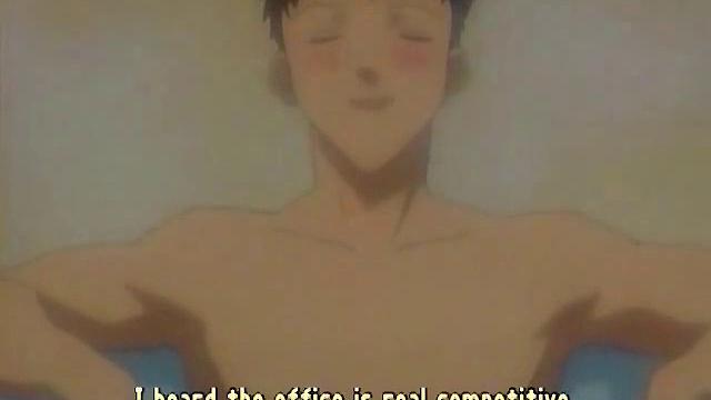 Office Chums Get Naughty with Big Tits and Bald Pussies in Intense Anime Sex