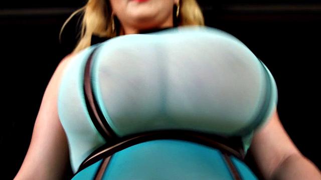 a Big Boob Star Gets Into The Spiri