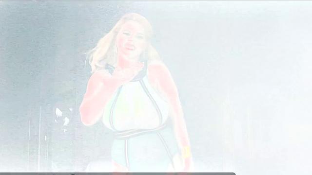 a Big Boob Star Gets Into The Spiri