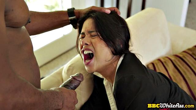 Classy babe assbanged by 2 BBC