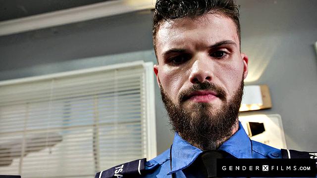 Lonely Trans Flight Attendant Drilled By Tatted Guard