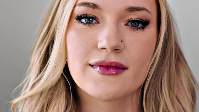 Sensual passionate babe in lingerie rides cock in bed