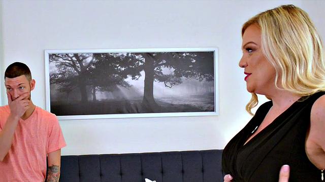 Lena gets ass-fucked by neighbors