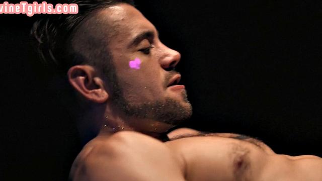 Divine TS bae rides BF after party after rimjob