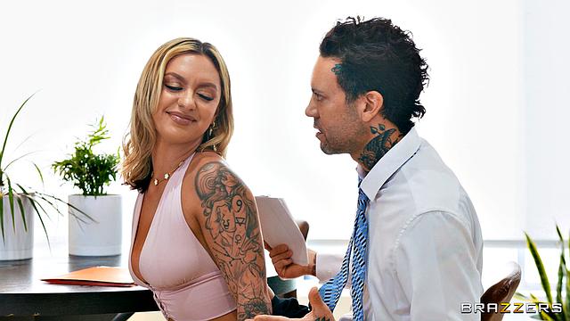 She Soaked My Desk With Squirt!