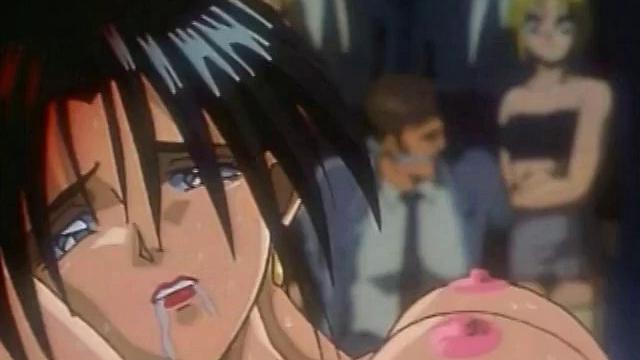 Kinky Brunette Girlfriend Gets Nipples Pounded While Boyfriend Watches in Stockings