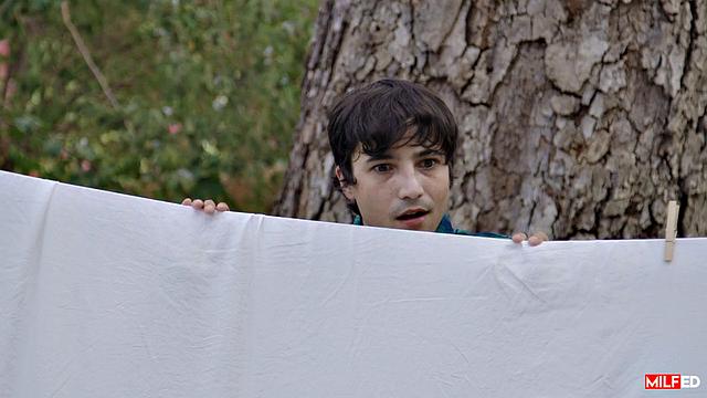 Milf Workout Teases Neighbor