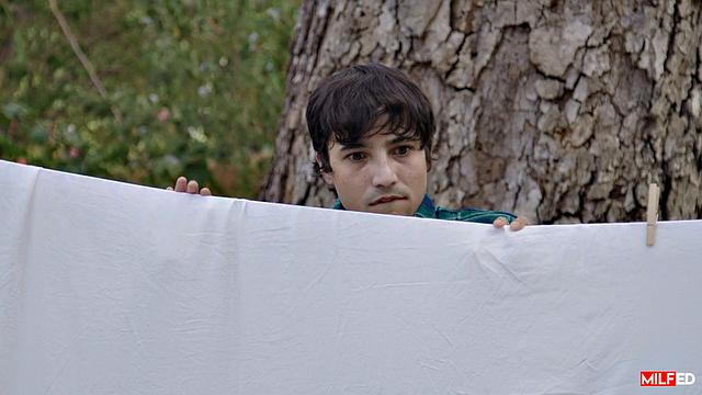 Milf Workout Teases Neighbor