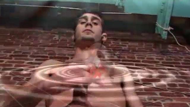 Woody Steel sneaks off to his private place in the garage to jerk off. There, he strips down and works up a boner. Once hard, he strokes with determination and edges himself a few times before pumping his load onto the floor.