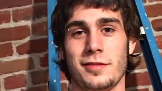 Woody Steel sneaks off to his private place in the garage to jerk off. There, he strips down and works up a boner. Once hard, he strokes with determination and edges himself a few times before pumping his load onto the floor.