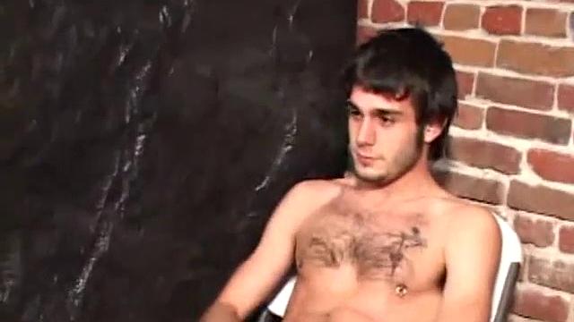 Woody Steel sneaks off to his private place in the garage to jerk off. There, he strips down and works up a boner. Once hard, he strokes with determination and edges himself a few times before pumping his load onto the floor.