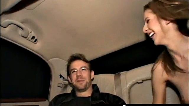 Lisa Marie Blowjob and Fucked on top in the Car