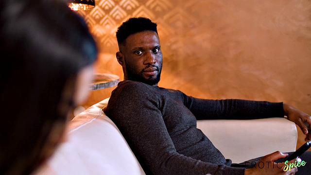 Asian beauty with Ebony fantasies