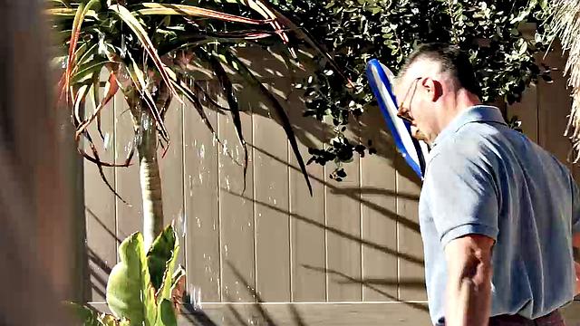 Big Tits Tattooed Blonde Karma Rx Finds out Why Pool Man Gets Tons of Pussy