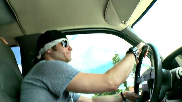 Fooled stud tricked to fuck DILFs asshole in van