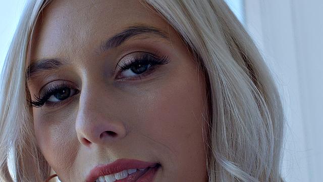 Blonde Newcomer Kay Lovely Fucked And Creampied POV