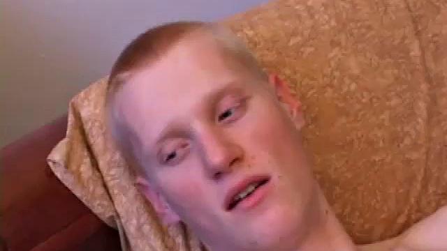 Kaos is the ultimate military/jock guy with a great body, while Reese is the more reserved shy science nerd. After stripping naked, they spend some time kissing before Kaos goes down on Reese.