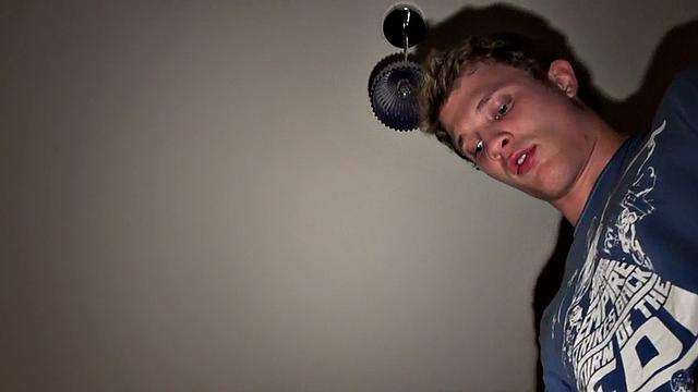 Amateur jockstrap stud fucked by BF after blowjob