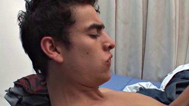 Latin boys Mauricio and Miguel hook up and decide they want a taste of each other's dick. In bed, the boys quickly work on that goal and soon each is sucking the big uncut cock of the other.