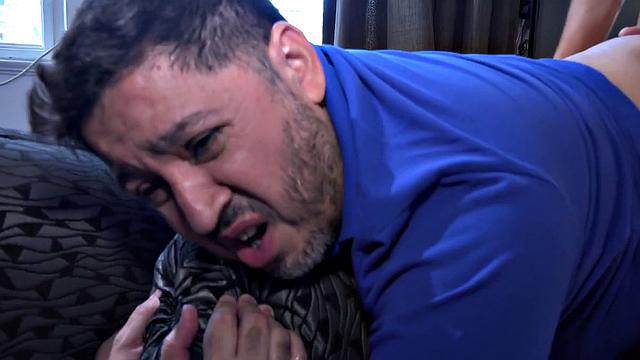 Daddy Ferdinand is quick to get into young Alexander's pants to suck his dick. Then the two give camera boy a blowjob as he captures some POV action.