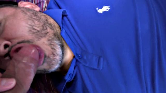 Daddy Ferdinand is quick to get into young Alexander's pants to suck his dick. Then the two give camera boy a blowjob as he captures some POV action.