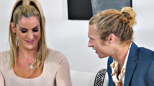 Massaging bitches share in threeway while fucking hard