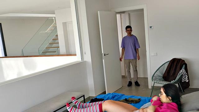 MILF enjoys riding big white dick while fucking