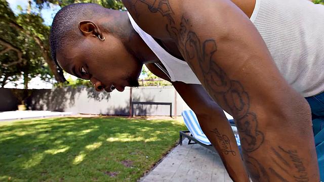 Creampied MILF smashed by big black cock in wet pussy hole