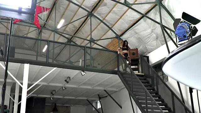 Petite Lesbians pleasuring each other