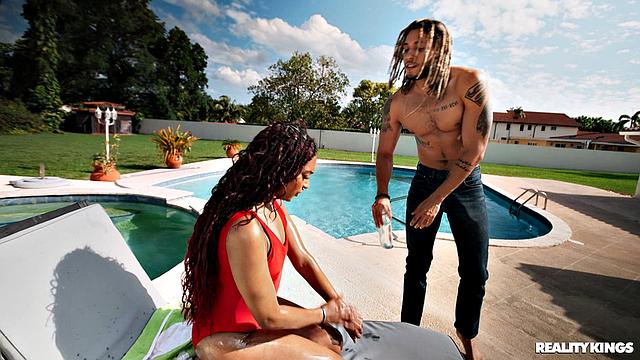 Sunbathing with Cock