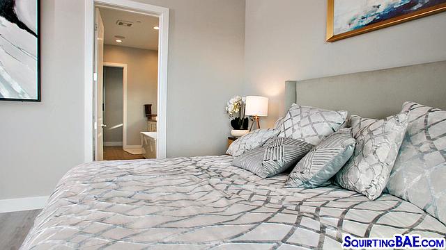 Fishnets dripping amateur