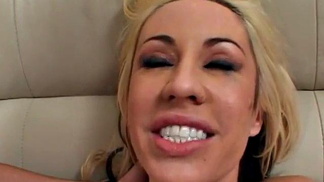 Cum gargling babes in trip fuck scene