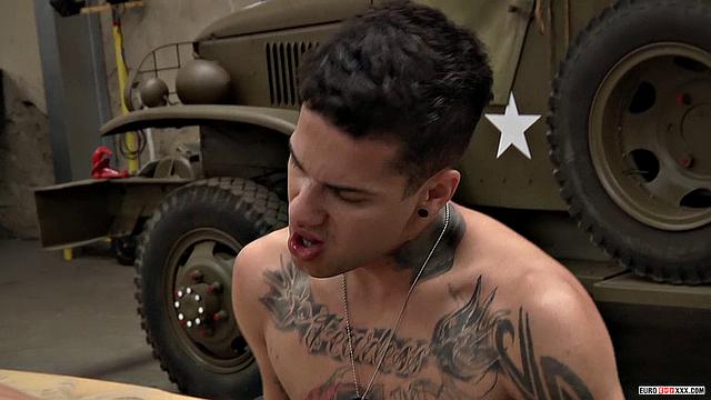 Army Recruits Get Tired Of Pushups &amp;amp; Want To Fuck - Colby Parker, Leo Rain &amp;amp; Mickey Taylor