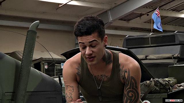 Army Recruits Get Tired Of Pushups &amp;amp; Want To Fuck - Colby Parker, Leo Rain &amp;amp; Mickey Taylor