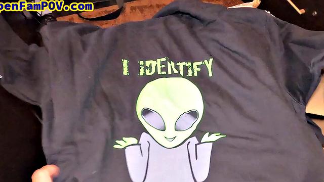 Real 21yo stepdaughter fucked in POV by stepdaddy