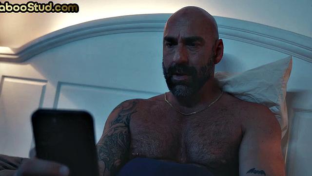 Gay stepdaddy fucked by stepson till cumshot