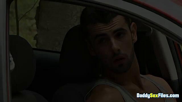 Greedy Dad Cruising For Cock - Jake Steel, Will Swager & Bryan Slater