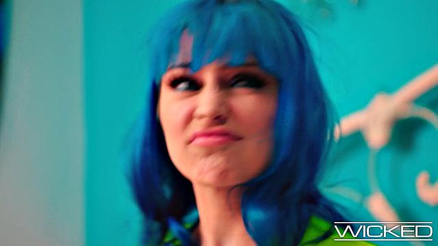 Wicked - JEWELZ BLU TRIES VR & Gets Fucked Doggystyle