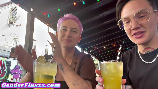 Nasty hot amateur pussylicking hard